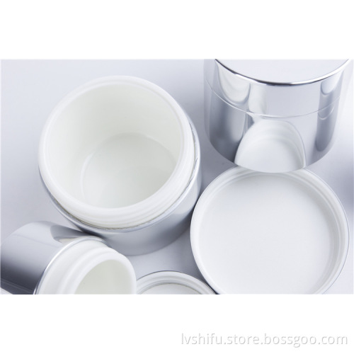 Columnar Plastic Skin Care Cream Bottle